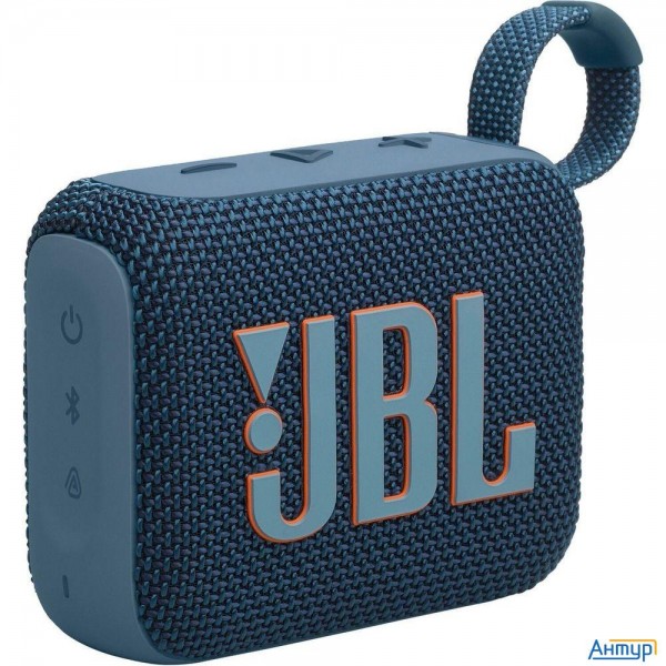 Акустическая система Jbl Go 4 Blue (jblgo4blu)