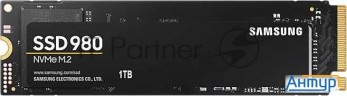 Ssd накопитель M.2 (pci-e Nvme) 1tb Samsung 980 (r3500/w3000mb/s) (mz-v8v1t0bw)