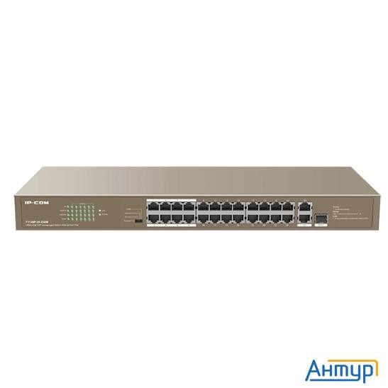 Ip-com F1126p-24-250w Коммутатор Poe неуправляемый 26-ports 10/100 Mbps Base-tx + 1-port 1000 Base-x