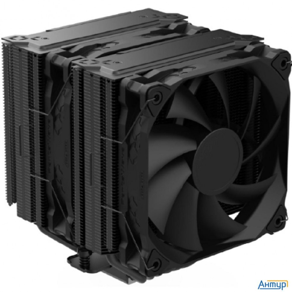 Кулер Pentawave Z06d Black  Lga115x/1200/1700/20xx /am4/am5 (8 шт/кор, Tdp 270w, 2*120mm Pwm Fan, 6