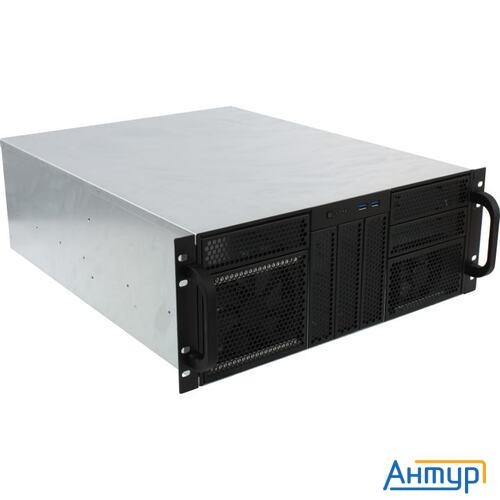 Procase Re411-d6h8-e-55 Корпус 4u Server Case,6x5.25+8hdd,черный,без блока питания,глубина 550мм,mb