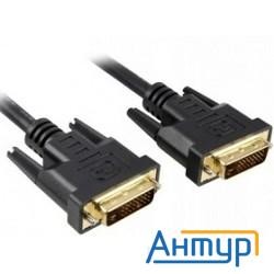 Exegate Ex257294rus Кабель Dvi Dual Link (25m-25m) 1.8м Exegate, позолоченные контакты
