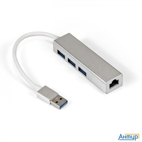 Exegate Ex294185rus Кабель-адаптер Exegate Exe-77u3t-45 (usb3.0 --> 3xusb3.0 + 1xrj45 Utp 1000mbps R