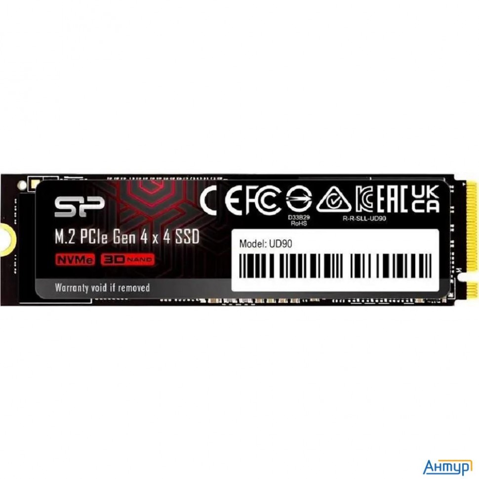 Silicon Power Ssd M.2 250gb Ud90, M.2 2280, Pci-e 4x4, [r/w -4700/1500 Mb/s]  Sp250gbp44ud9005