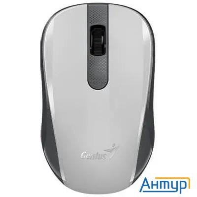 Мышь беспроводная Nx-8008s белый/серый,тихая