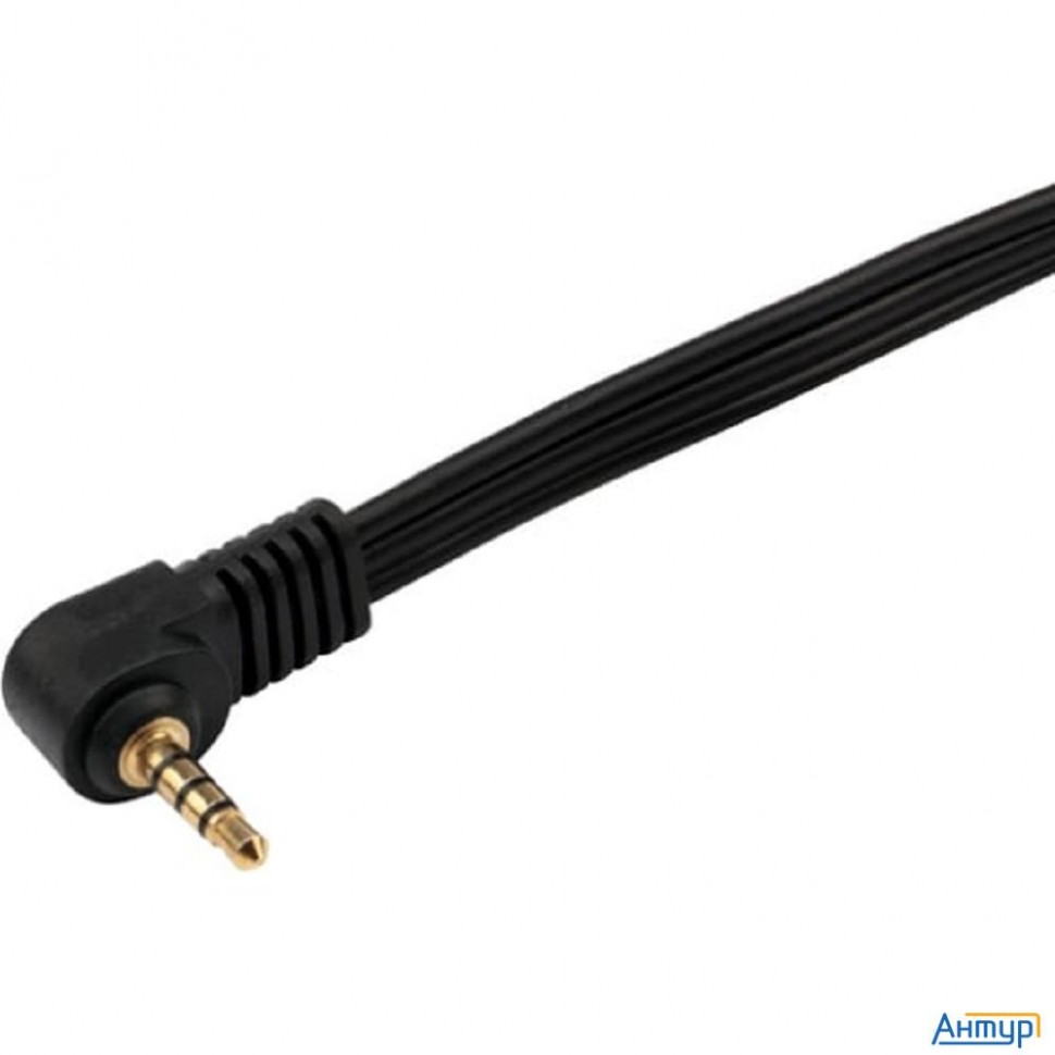 Rexant (17-4412) Шнур Стерео 3,5мм 4c - 3 Rca, 1,5м, двухцветный штекер Gold