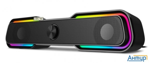 Sven колонки 450, черный (usb)