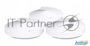 Маршрутизатор Tp-link Tp-link Deco M5(3-pack) Ac1300 Домашняя Wi-fi система, чипсет Qualcomm, два ди