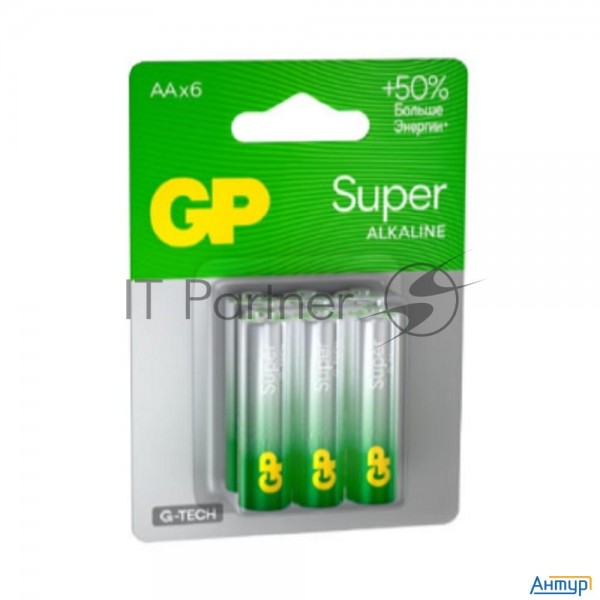 Батарейка Gp 15aa21-2crsbc6 36/720  (6 шт. в уп-ке)