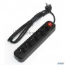 Сетевой фильтр 5bites Sp5b-330 5s / 3*1.5mm2 / 16a / Abs / 3m / Black