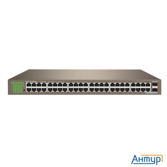 Ip-com G1050f Коммутатор в стойку, 48*1gbit Rj45, 2*sfp 1gbit