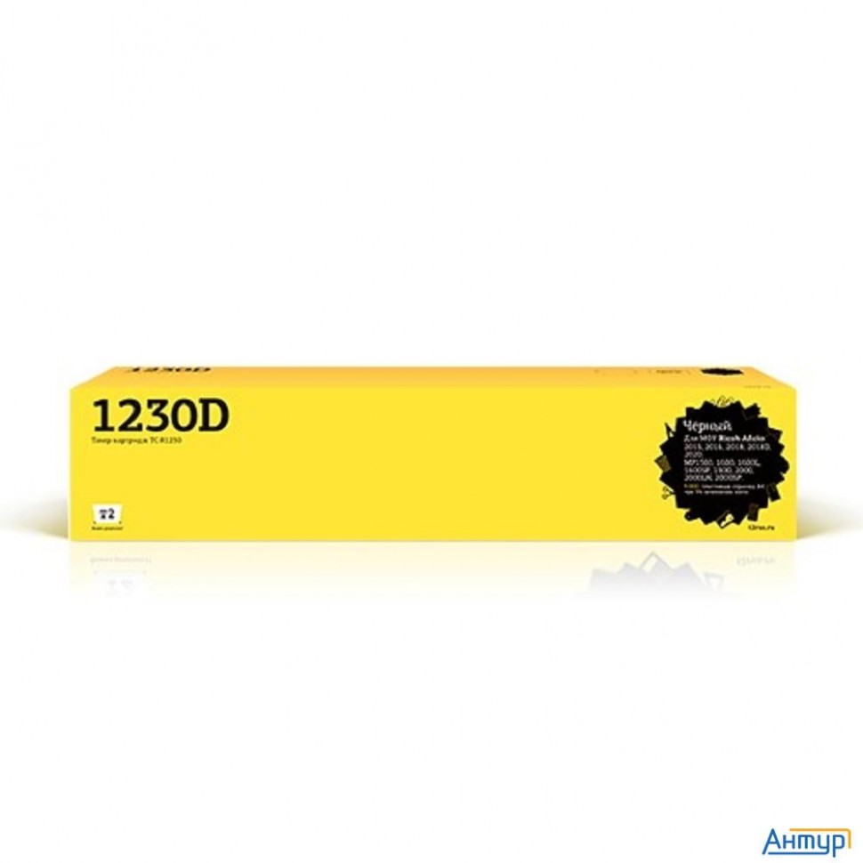 T2 R1230d/mp2000 Тонер-картридж (tc-r1230) для Ricoh Aficio 2015/2016/2018/2020/mp1500/mp1600/mp1900