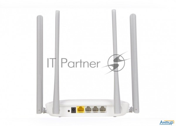 Беспроводный маршрутизатор Mercusys Mw325r, 300Мбит/с,  4 порта 100 Мбит/с, 4 фиксированных антенны