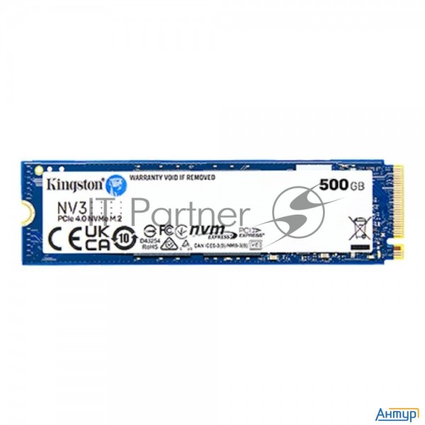 Твердотельный накопитель Ssd Kingston M.2 500gb Snv3s/500g