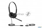 Гарнитура Yealink Yhs34 Dual Дуо, Проводная, Hd звук, Qd, Rj9, шт