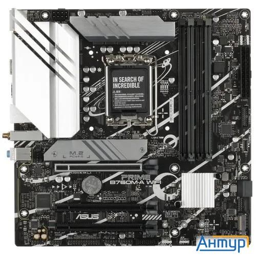 Asus Prime B760m-a Wifi {lga 1700, Intel B760, Matx} Rtl