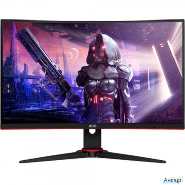 Lcd Aoc 23.6" C24g2ae Gaming {va 1920x1080 165hz 4ms 250cd 16:9 178/178 3000:1 8bit D-sub 2xhdmi1.4