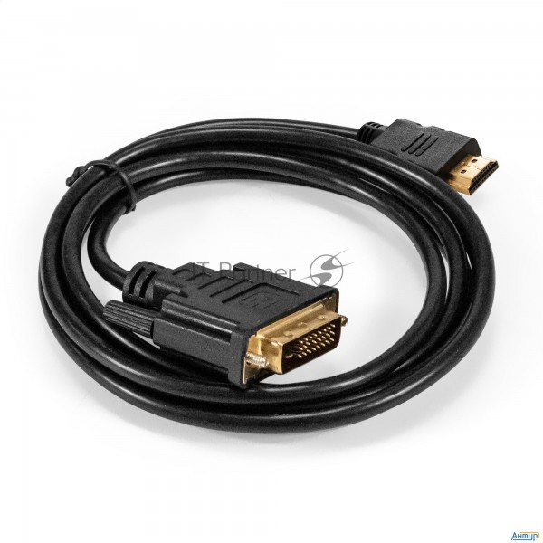 Exegate Ex294672rus Кабель Hdmi-dvi-d Exegate Ex-cc-hdmim-dvi2m-1.5 (19m/(24+1)m, Dual Link, 1,5м, п