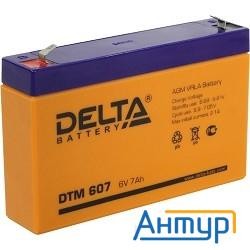 Delta Dtm 607 (7 А\ч, 6В) свинцово- кислотный аккумулятор