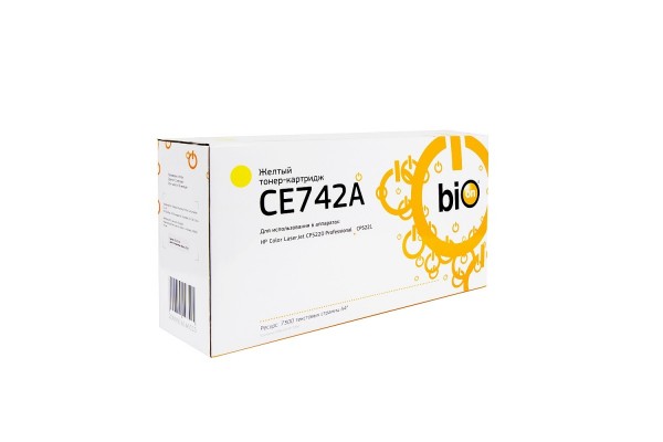 Ce742a Bion Картридж для Hp Color Laserjet Cp5220 Professional Cp5221 Yellow,7 300 стр