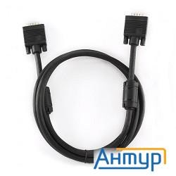 Gembird/cablexpert Cc-ppvga-6b,  Кабель Vga Premium,15m/15m, 1.8м, тройн.экран, феррит.кольца, чёрны