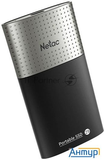 Внешний накопитель Ssd External Netac 250gb Z9 <nt01z9-250g-32bk> (usb3.2, Up To 550/480mbs, 90х47.5