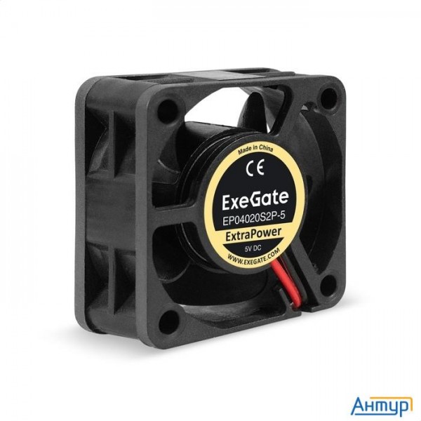 Exegate Ex295197rus Вентилятор 5В Dc Exegate Extrapower Ep04020s2p-5 (40x40x20 мм, Sleeve Bearing (п