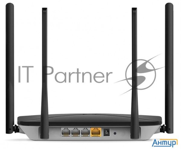 Двухдиапазонный Wi-fi роутер Mercusys Ac12g Ac1200,до 867 Мбит/с на 5 ГГц + до 300 Мбит/с на 2,4 ГГц