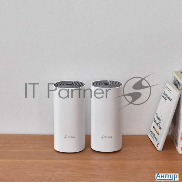 Роутер Tp-link Deco E4(2-pack) Ac1200 Домашняя Mesh Wi-fi система