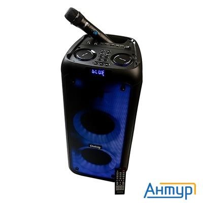 Dialog Oscar Ao-200 - акустическая колонка 1.0, 45wrms, Караоке с беспр. микр., Bt+fm+usb+sd+led