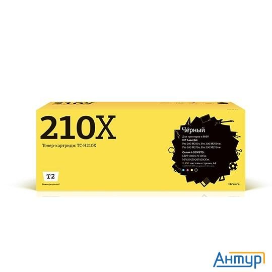 T2 Cf210x Картридж (tc-h210x) для Hp Lj Pro 200 M251n/mfp M276n/276nw (2400 стр.) черный, с чипом