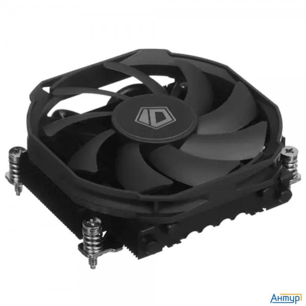 Cooler Id-cooling Is-30a Black Am5/am4 низкопрофильный высота 30mm ( Tdp 100w, Pwm, 4 тепл.трубки пр
