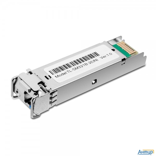 Tp-link Sm321b-2 Wdm Sfp-трансивер, 1000base-bx (simplex Lc), Tx: 1310нм, Rx: 1550нм, одномод, до 2к