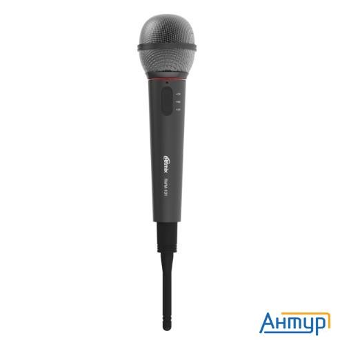 Ritmix Rwm-101 Black { 85 дБ, максимальная девиация: ± 30 КГц, переключатель вкл./выкл., 3 Pin Xlr -