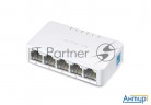 Коммутатор Mercusys Ms105, 5 портов Ethernet 100 Мбит/с
