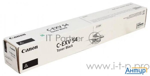 Canon C-exv54bk Тонер-картридж для Canon Ir Adv C3025/c3025i (15500 стр.), чёрный
