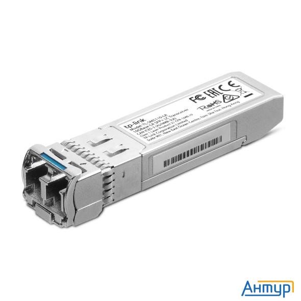 Tp-link Sm5110-lr Трансивер Sfp+, 10gbase-lr (duplex Lc), 1310нм, одномод, до 10км