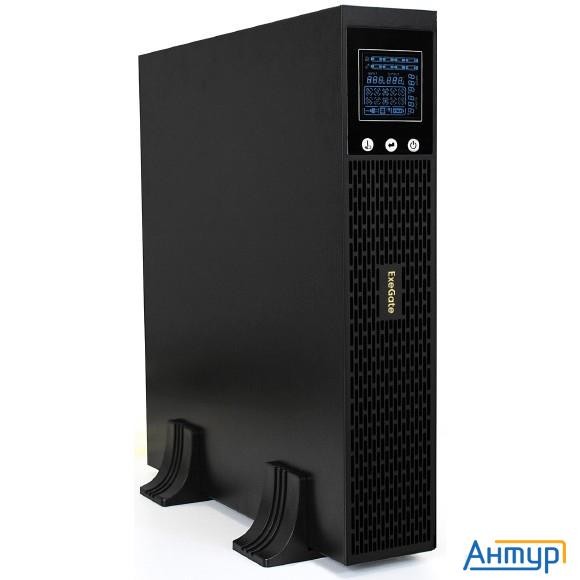 Exegate Ex293052rus ИБП Pure Sine Wave Exegate Sinepower Uhb-2000.lcd.avr.1sh.4c13.rj.usb.2u <2000va