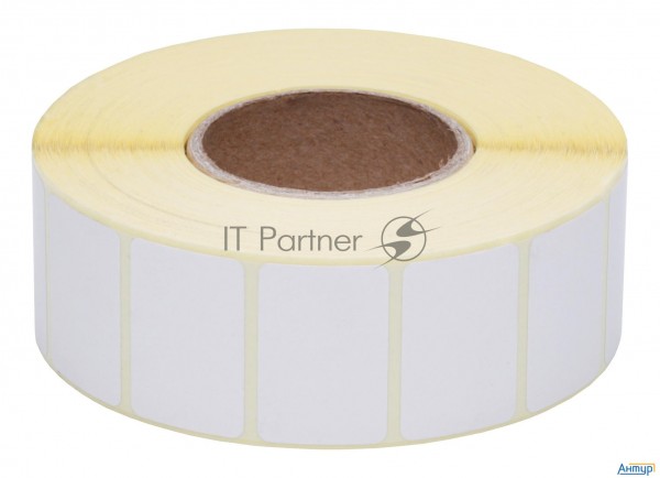 Термоэтикетки Cactus Eco Cs-te30201800 сег.:30x20мм самоклей. д.вн.рул.92мм д.вт.40мм 1800шт/рул бел