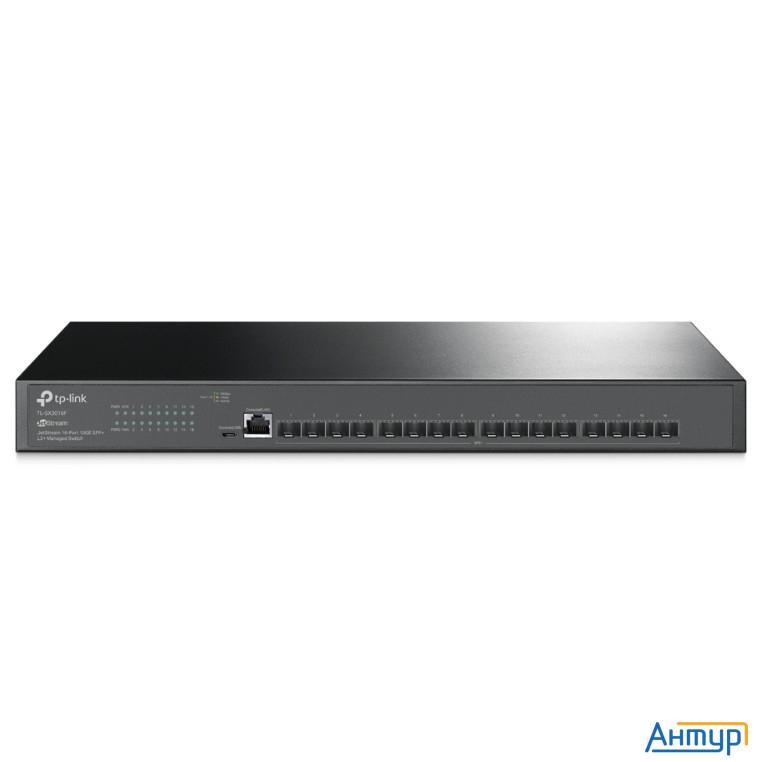 Tp-link Sx3016f Управляемый коммутатор Jetstream уровня 2+ с 16 портами Sfp+