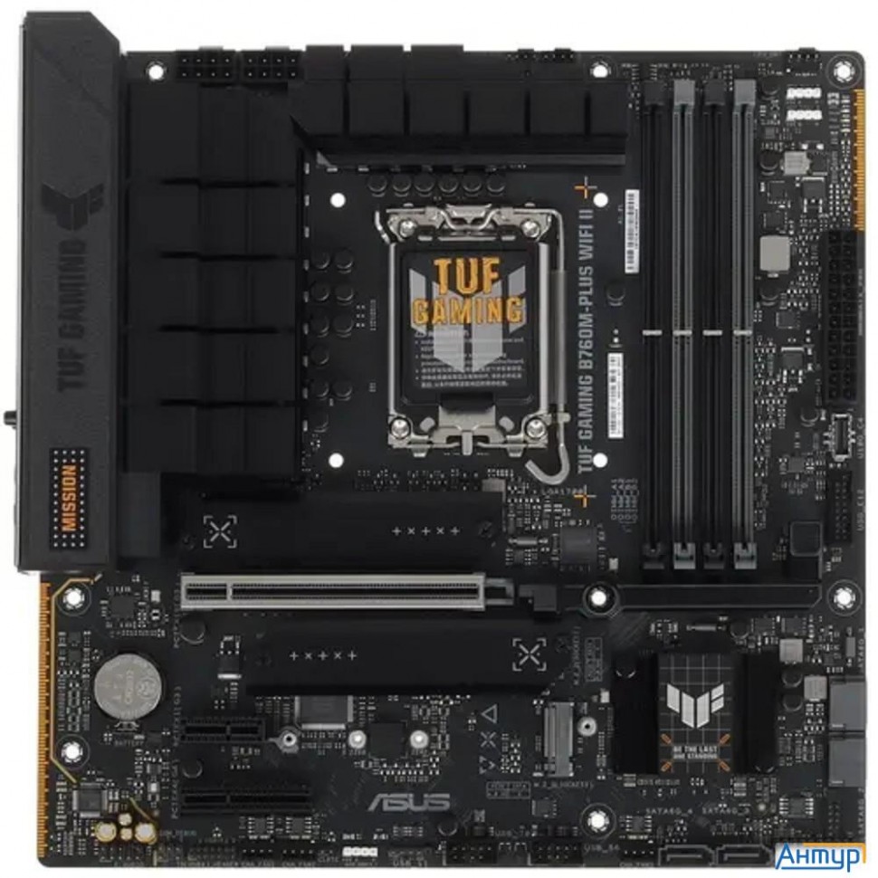Asus Tuf Gaming B760m-plus Wifi Ii (socket 1700, Matx, 4xddr5(192gb), Hdmi 2.1/dp, 1xpcie 5.0x16/1xp