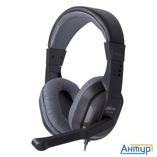 Ritmix Rh-534m Grey наушники {105 дБ, разъем 2 X Mini Jack 3.5 Mm}