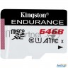 Флеш карта Microsd 64gb Kingston MicrosdНc Class 10 A1 Uhs-i Endurance 95r/30w  Card Only