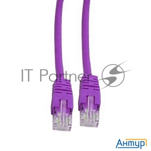 Патч-корд Utp Cablexpert кат.5e, 5м, литой, многожильный (фиолетовый)