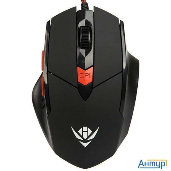 Мышь Dialog Mog-11u Nakatomi Gaming - 6 кнопок + ролик, Usb ,черная