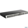Настраиваемый коммутатор D-link Dgs-1210-52/f3a Websmart с 48 портами 10/100/1000base-t и 4 комбо-по