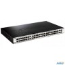 Настраиваемый коммутатор D-link Dgs-1210-52/f3a Websmart с 48 портами 10/100/1000base-t и 4 комбо-по