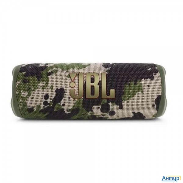 Портативная колонка Jbl Flip 6,  30Вт, камуфляж [jblflip6squad]