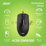 Мышь Acer Omw300 черный оптическая (1200dpi) Usb (3but)