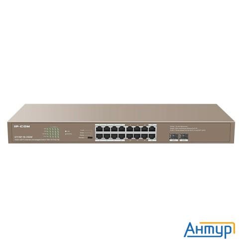 Ip-com G1118p-16-250w Коммутатор Poe неуправляемый 16-ports 10/100/1000 Base-t + 2-port 1000 Base-x